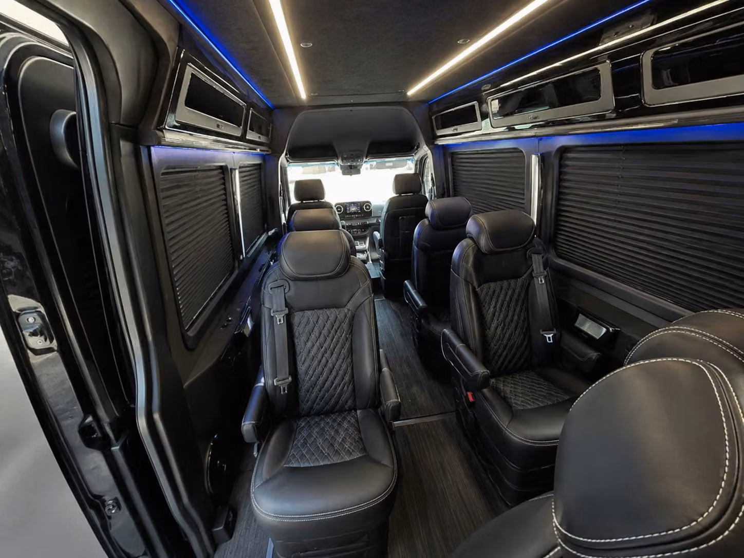 sprinter van with driver interior
