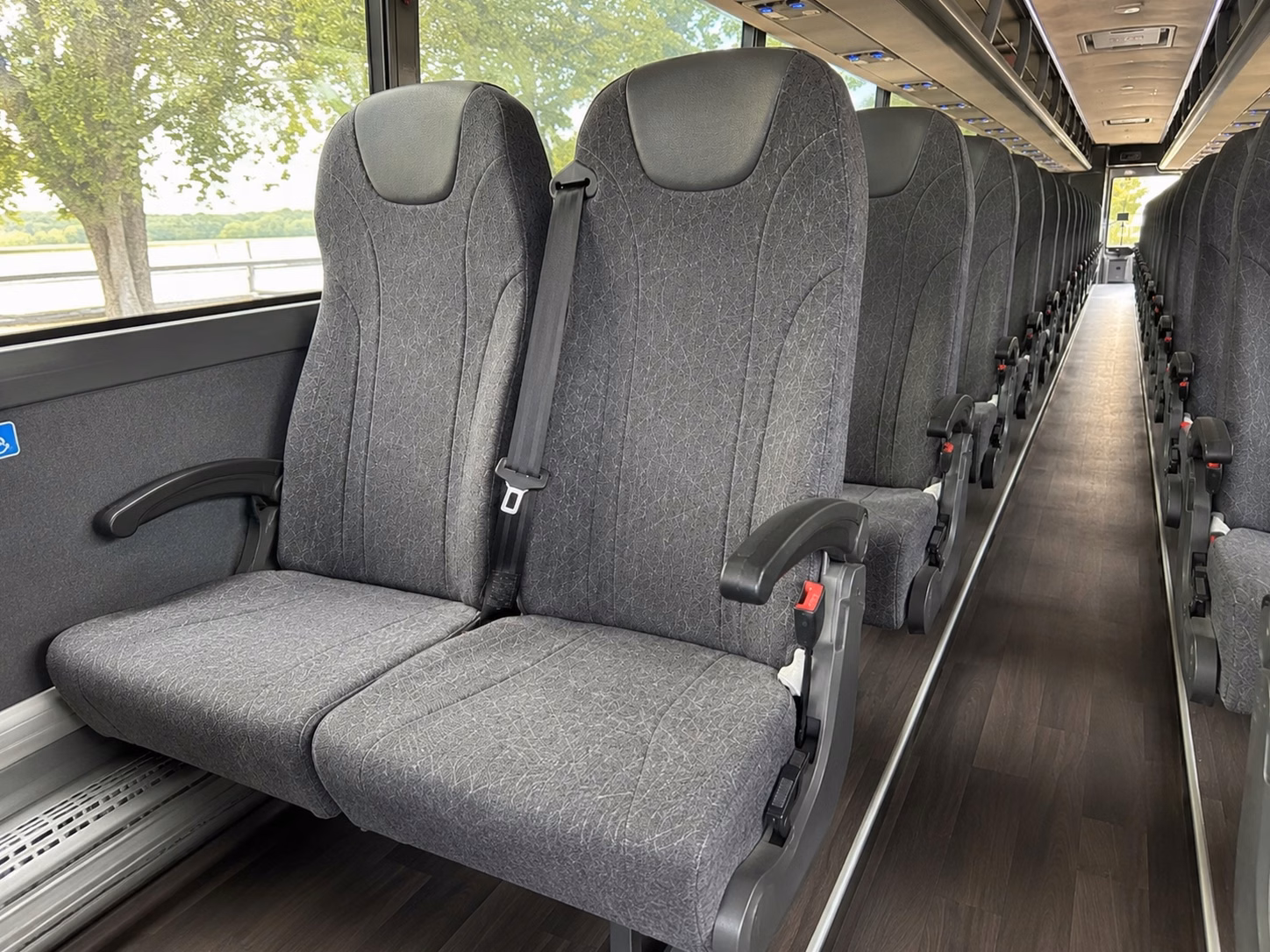 west bloomfield charter bus rental inside